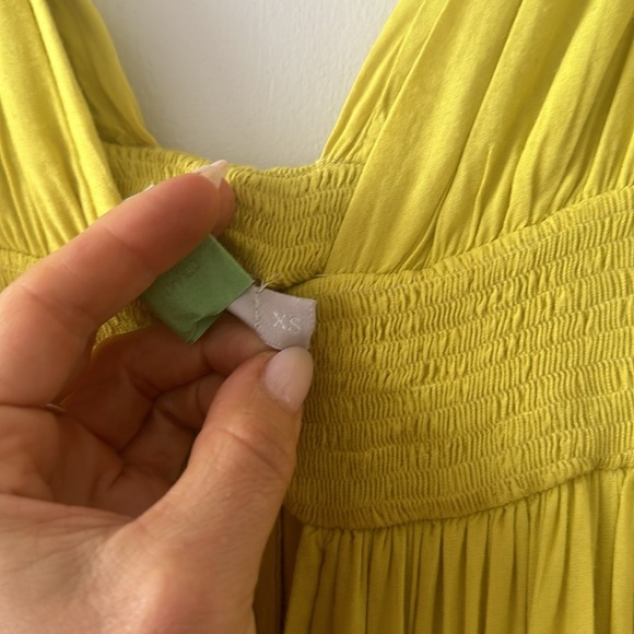 Indah Angeli Maxi Dress in Yellow XS - Picture 4 of 4